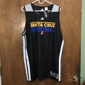NWT Adidas NBA Santa Cruz Warriors PE Jersey